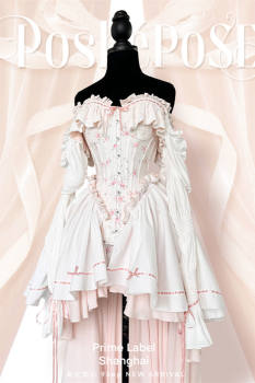 Poshepose The Wall of Heart and Flower Set Formal Dress