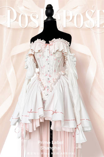 Poshepose The Wall of Heart and Flower Set Formal Dress
