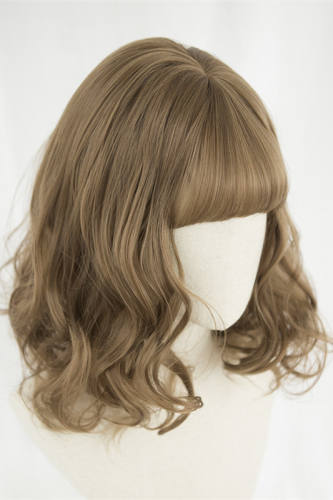 Brightlele Angel Doll Curly Short Lolita Wig