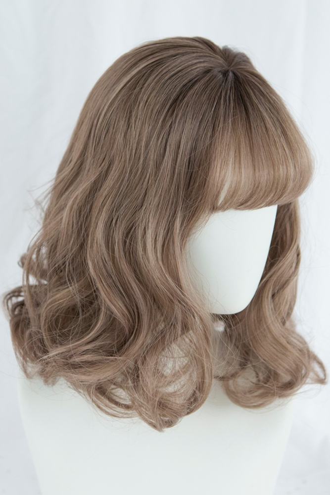Brightlele Angel Doll Curly Short Lolita Wig