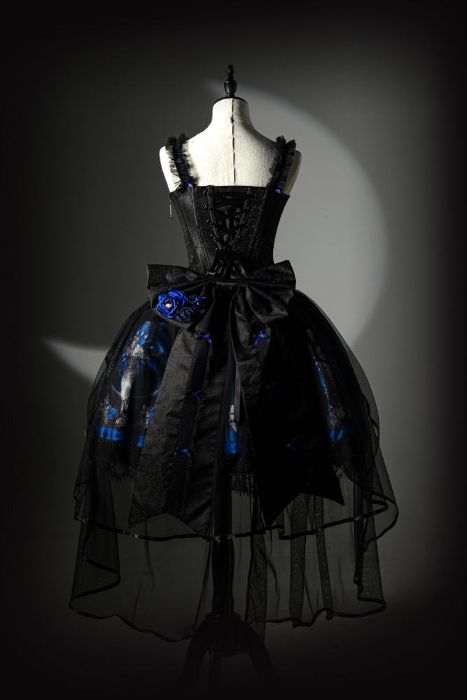 Darkmoon Corridor Plus Size Gothic Lolita Top Skirt