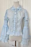 Retro Bow Lace Extended Sleeve
