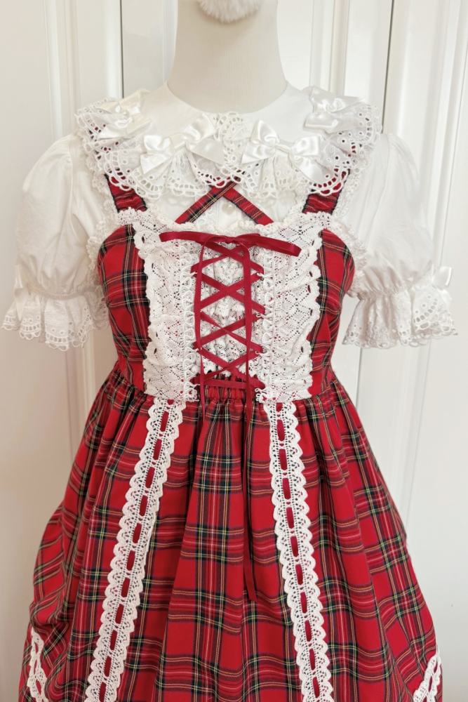Retro Bow Lace Long and Short Sleeve Blouse
