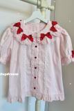 Retro Bow Lace Long and Short Sleeve Blouse