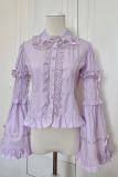 Retro Bow Lace Extended Sleeve