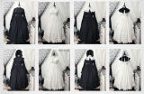 Quiet Place Kuro Shiro Lolita Gothic One Piece Dress