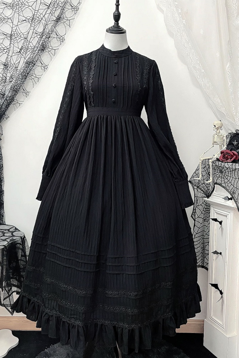 ワンピース LIFESTYLIST Calm Dress kuro 230828_LIFESTYLIST225.jpg?v=