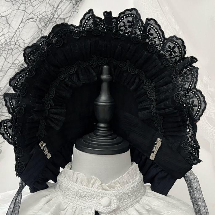 Quiet Place Kuro Shiro Lolita Gothic Accessories