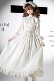 Quiet Place Kuro Shiro Lolita Gothic One Piece Dress