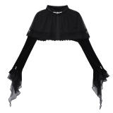 Dark Forest Black Green Lolita Top Fishtail Skirt