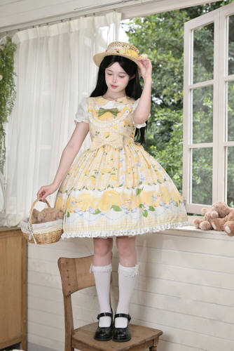 Lemon Chicks Spring Summer Lolita JSK
