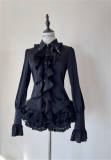 Law of Fallen Moon Military Lolita Skirt, Coat, Blouse and Accessories