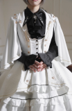 Law of Fallen Moon Military Lolita Skirt, Coat, Blouse and Accessories