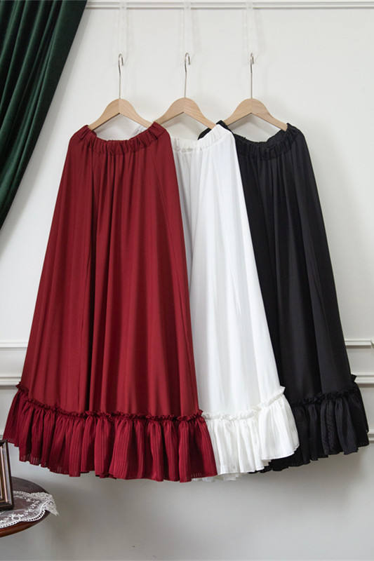 The Muppet Black Red Lolita Underskirt