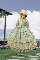 Lemon Chicks Spring Summer Lolita One Piece Dress