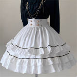 Law of Fallen Moon Military Lolita Skirt, Coat, Blouse and Accessories