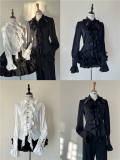 Law of Fallen Moon Military Lolita Skirt, Coat, Blouse and Accessories