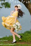 Summer Tea Yellow Lolita One Piece Dress