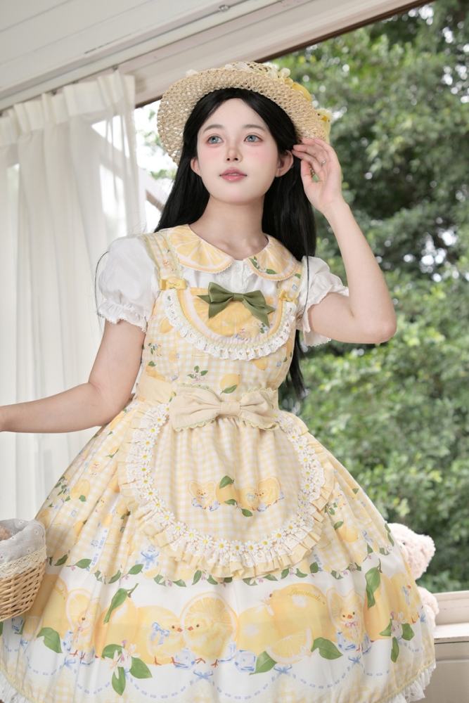 Miss Point Lemon Chicks Spring Summer Lolita JSK