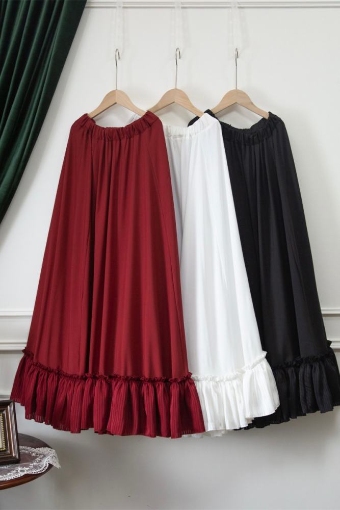 The Muppet Black Red Lolita Underskirt