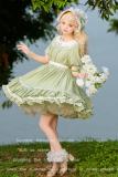 Summer Tea Yellow Lolita One Piece Dress