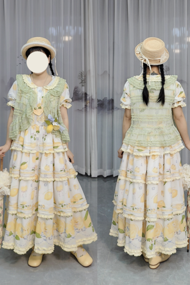 Miss Point Lemon Chicks Spring Summer Lolita One Piece Dress