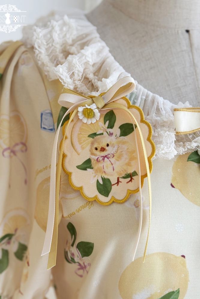 Miss Point Lemon Chicks Spring Summer Lolita Accessories