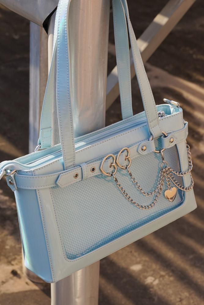 Morning Glory Heart Chain Ita Bag Lolita Handbag