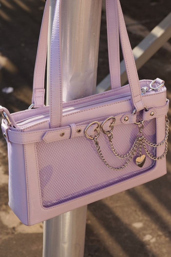 Morning Glory Heart Chain Ita Bag Lolita Handbag