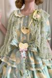 Lemon Chicks Spring Summer Lolita Vest Blouse Underskirt