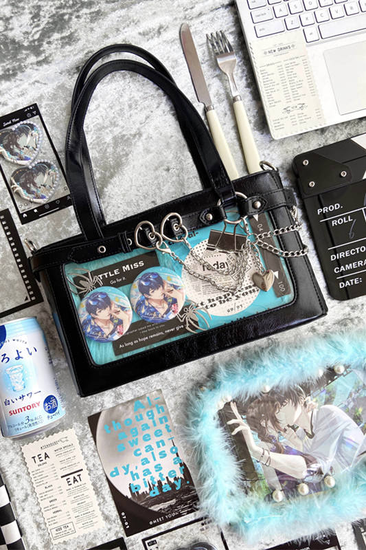 Morning Glory Heart Chain Ita Bag Lolita Handbag