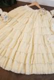 Lemon Chicks Spring Summer Lolita Vest Blouse Underskirt