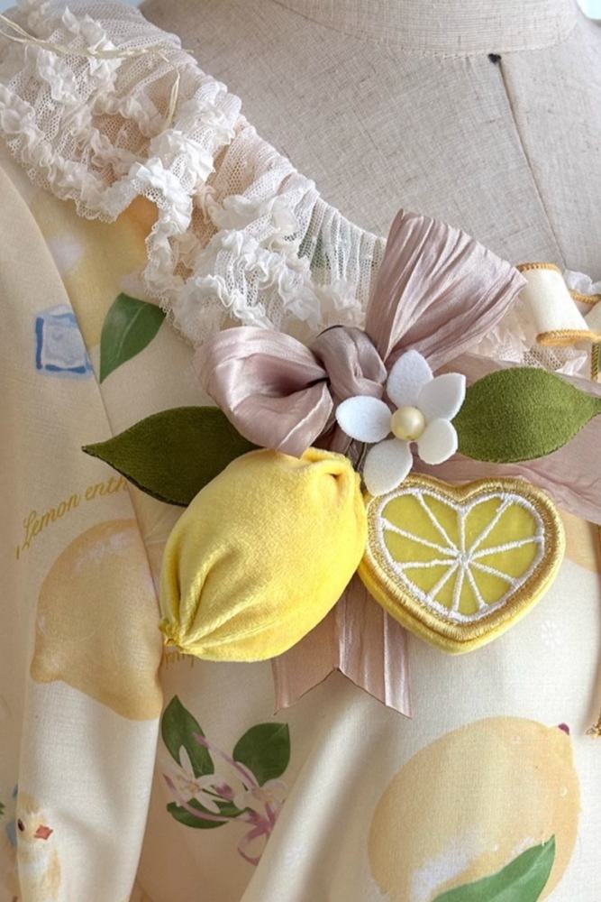 Miss Point Lemon Chicks Spring Summer Lolita Accessories