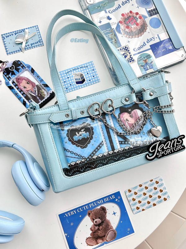 Morning Glory Heart Chain Ita Bag Lolita Handbag