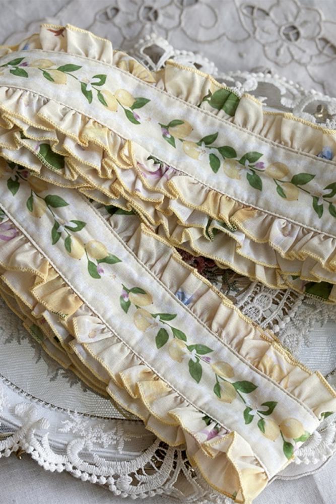 Miss Point Lemon Chicks Spring Summer Lolita Accessories