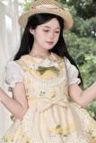 Lemon Chicks Spring Summer Lolita Vest Blouse Underskirt