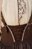 Wasteland Style Sunset Yellow Sand Set Lolita Dress