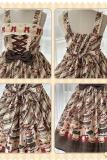 Chocolate Rabbit Brown Lolita JSK Accessories