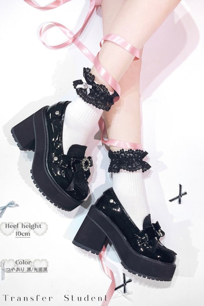 The Descent of Cupid Platform Shoes Lolita Shoes