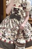 Chocolate Rabbit Brown Lolita JSK Accessories