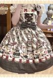 Chocolate Rabbit Brown Lolita JSK Accessories