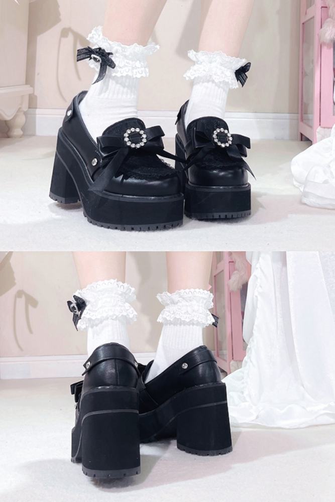 The Descent of Cupid Platform Shoes Lolita Shoes