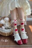 Roji Eden Apple Green Short Lolita Socks
