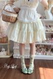 Roji Eden Apple Green Short Lolita Socks