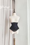 Plump Jellyfish Retro White Lolita Overdress Bloomer