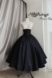 Plump Jellyfish Black Lolita Blouse Fishtail Skirt