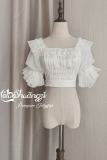 Plump Jellyfish Black Lolita Blouse Fishtail Skirt