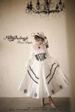 Plump Jellyfish Retro White Lolita Overdress Bloomer