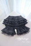 Plump Jellyfish Retro White Lolita Overdress Bloomer