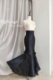 Plump Jellyfish Black Lolita Blouse Fishtail Skirt